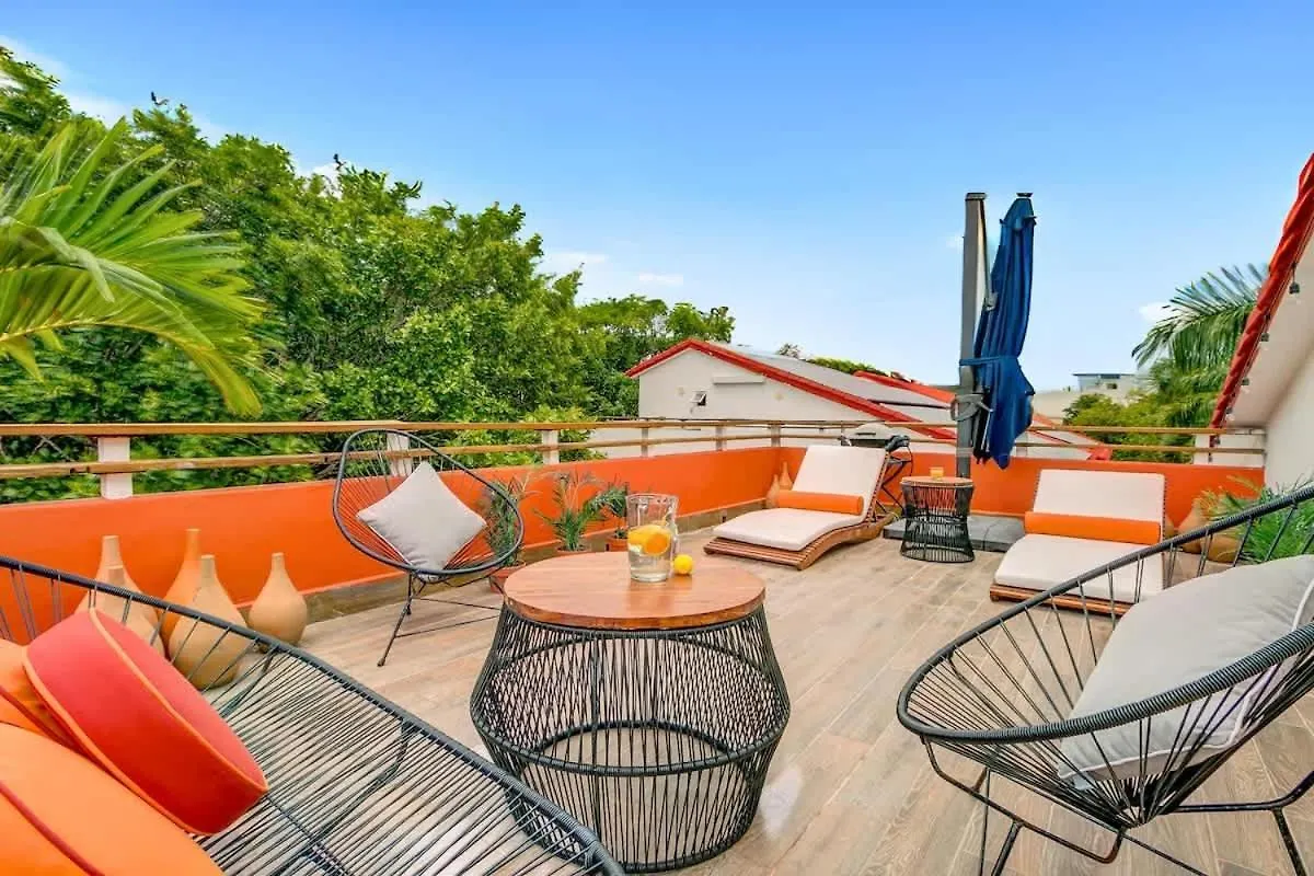 Villa Stylish Luxe Penthouse - Exclusive Gated Community Playa del Carmen Ferienhaus