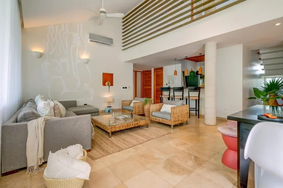 Ferienhaus Villa Stylish Luxe Penthouse - Exclusive Gated Community Playa del Carmen